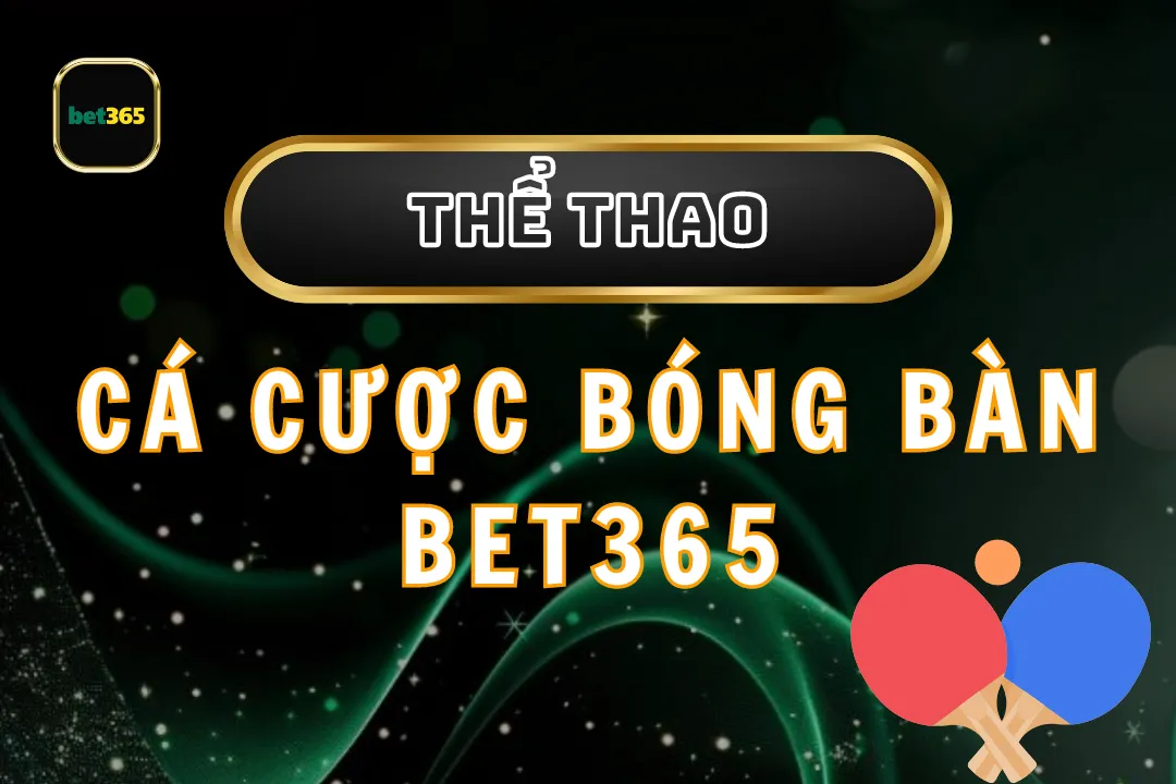 Cá Cược Bóng Bàn Bet365: Hướng Dẫn, Chiến Thuật, Kinh Nghiệm